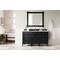 James Martin Vanities Brittany 60in Single Vanity, Black Onyx, w/ 3 CM Eternal Jasmine Pearl Quartz Top 650-V60S-BKO-3EJP - alternate 2